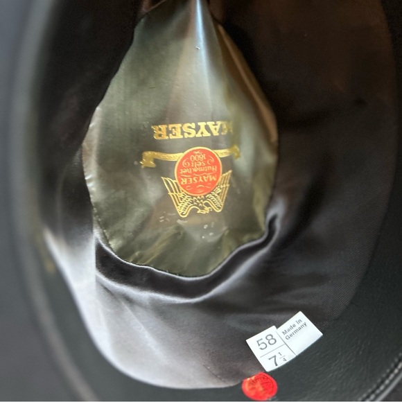 Mayser vintage hat made in Germany mint condition size large - Picture 12 of 16